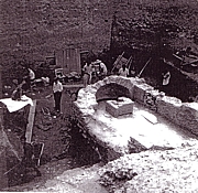 Anfiteatro in corso di scavo (1966)