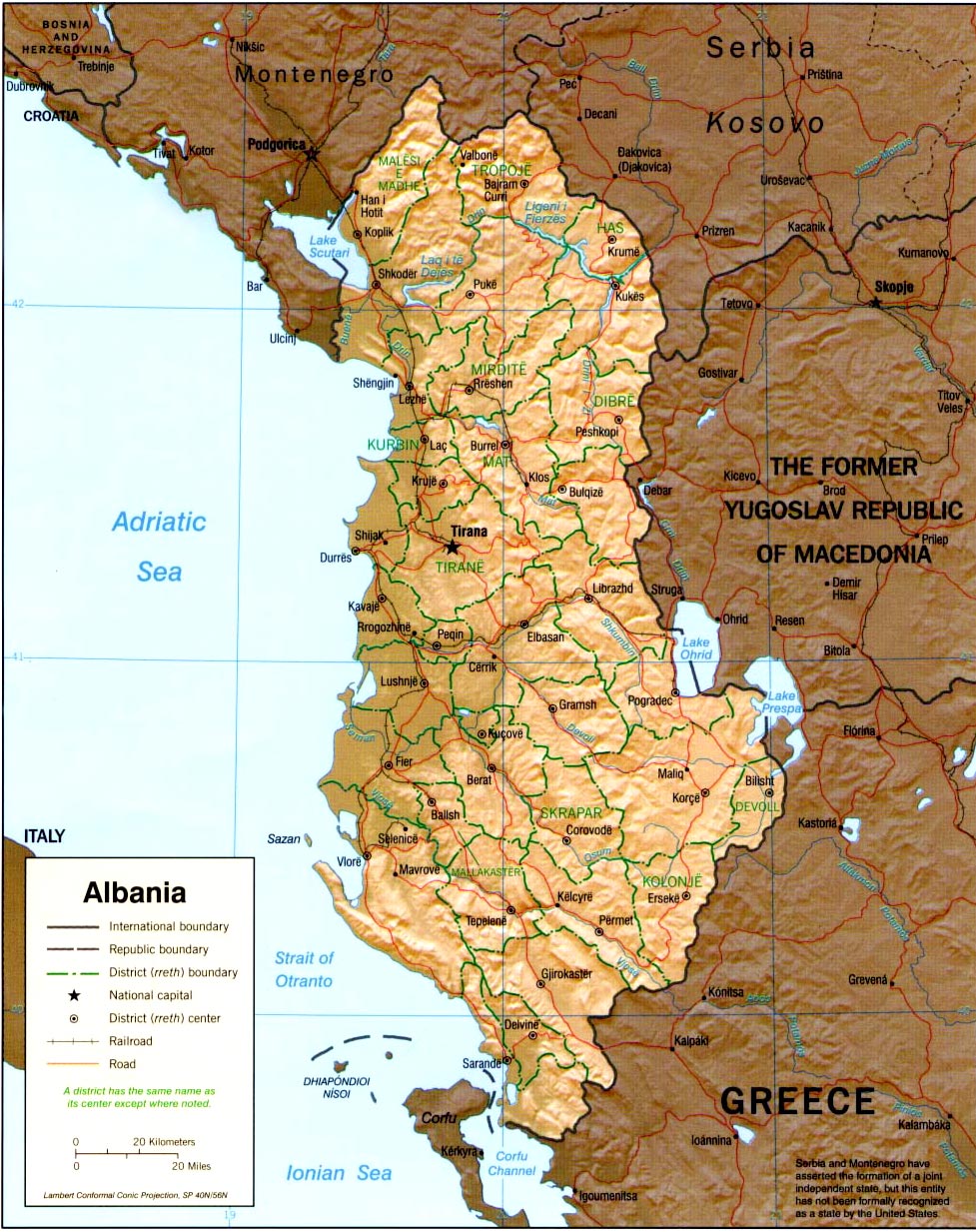 albania-map